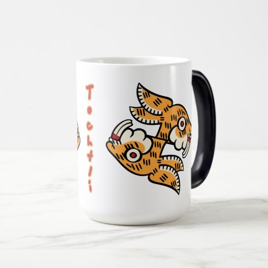 Aztec Calendar Day 08 - Tochtli Magische Mok (Voorkant rechts)