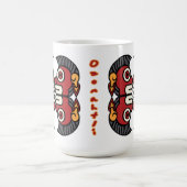 Aztec Calendar Day 11 - Ozomahtli Magische Mok (Midden)