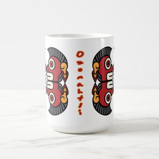 Aztec Calendar Day 11 - Ozomahtli Magische Mok (Midden)