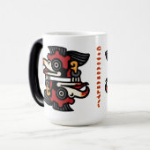 Aztec Calendar Day 16 - Cozcacuauhtli Magische Mok (Voorkant links)