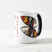 Aztec Calendar Day 18 - Tecpatl Magische Mok (Voorkant rechts)