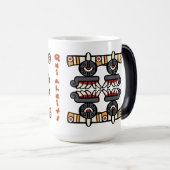 Aztec Calendar Day 19 - Quiahuitl Magische Mok (Voorkant rechts)