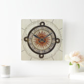 AZTEC CALENDAR | eeuwenoude Mexicaanse chronologie Vierkante Klok (Huis)