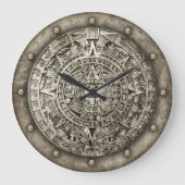 Aztec Calendar Grote Klok (Voorkant)