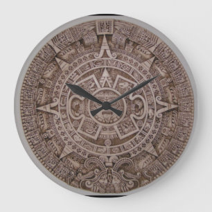 Aztec Calendar - Grote wandklok