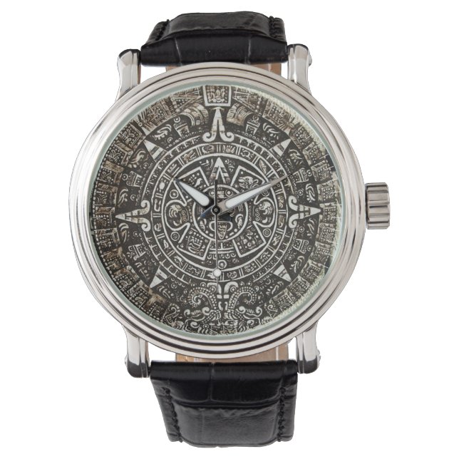 Aztec Calendar Horloge (Voorkant)