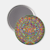 Aztec Calendar Magneet (Voorkant / Achterkant)