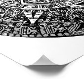 Aztec Calendar Poster (Hoek)