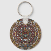 Aztec Calendar Sleutelhanger (Voorkant)
