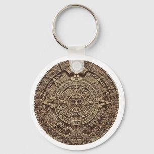 Aztec Calender Sleutelhanger