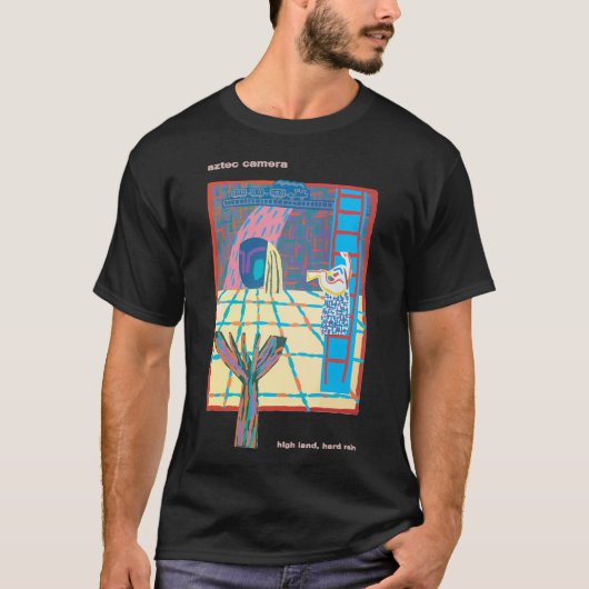 Aztec Camera High Land Hard Rain Essential T-shirt (Voorkant)