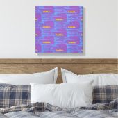 Aztec Canvas Afdruk (Insitu (Slaapkamer))