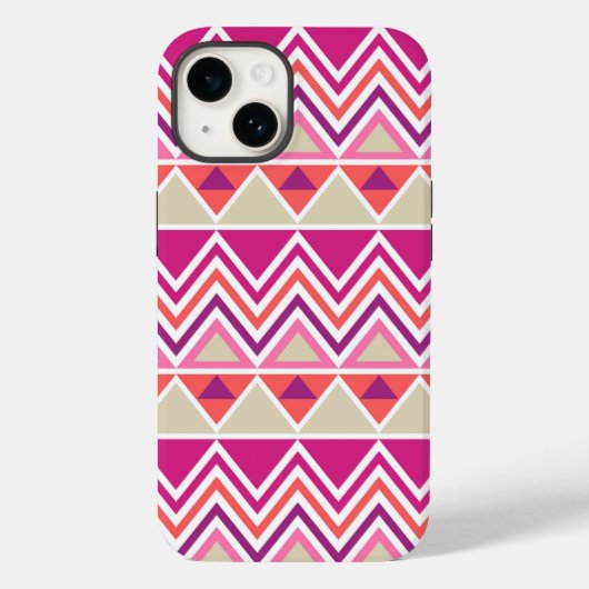 Aztec Chevron #12 @ VictoriaShaylee Case-Mate iPhone Case (Achterkant)