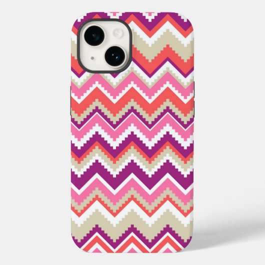Aztec Chevron #1 @ VictoriaShaylee Case-Mate iPhone Case (Achterkant)