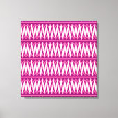 Aztec Chevron #4 in VictoriaShaylee Canvas Afdruk (Voorkant)