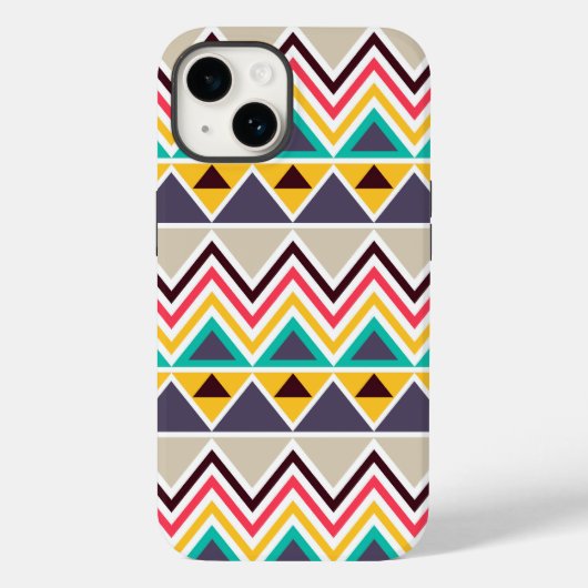 Aztec Chevron #5 @ VictoriaShaylee Case-Mate iPhone Case (Achterkant)