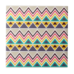 Aztec Chevron #5 @ VictoriaShaylee Tegeltje