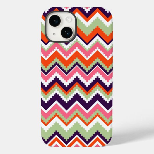 Aztec Chevron #7 @ VictoriaShaylee Case-Mate iPhone Case (Achterkant)