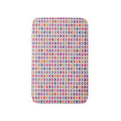 Aztec Chevron kleurig patroon Badmat (Voorkant Verticaal)