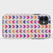 Aztec Chevron kleurig patroon Case-Mate iPhone Case (Achterkant (horizontaal))