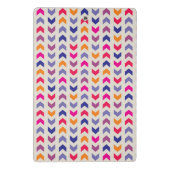 Aztec Chevron kleurig patroon Mini Klembord (Achterkant)