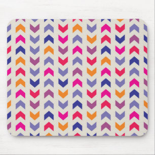 Aztec Chevron kleurig patroon Muismat
