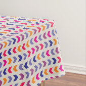 Aztec Chevron kleurig patroon Tafelkleed (Voorbeeld)