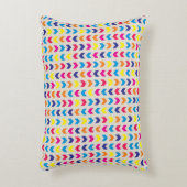 Aztec Chevron kleurrijk Accent Kussen (Voorkant(Verticaal))