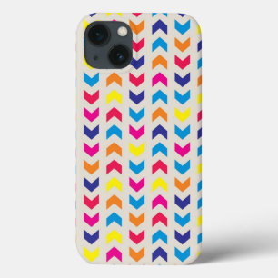 Aztec Chevron kleurrijk iPhone 13 Hoesje