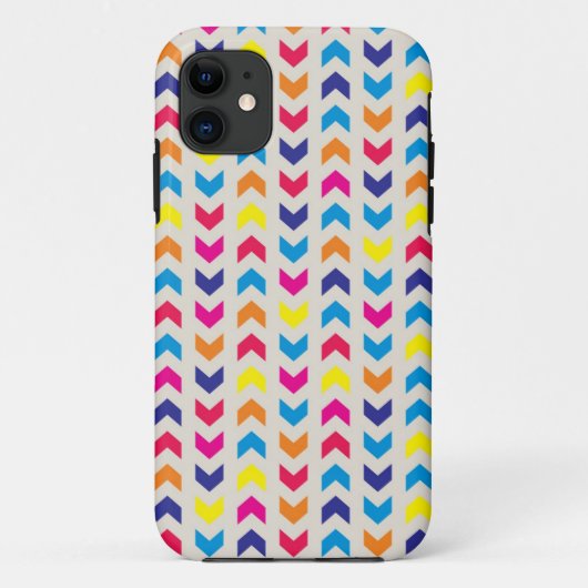 Aztec Chevron kleurrijk Case-Mate iPhone Case (Achterkant)
