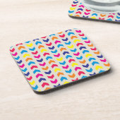 Aztec Chevron kleurrijk Drankjes Onderzetter (Linkerzijde)