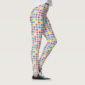 Aztec Chevron kleurrijk Leggings (Rechts)