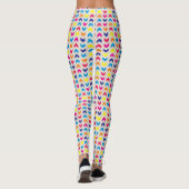 Aztec Chevron kleurrijk Leggings (Achterkant)