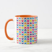 Aztec Chevron kleurrijk Mok (Links)