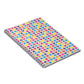 Aztec Chevron kleurrijk Notitieboek (Rechterzijde)