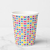 Aztec Chevron kleurrijk Papieren Bekers (Rechts)