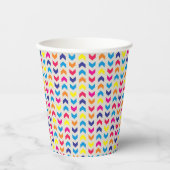 Aztec Chevron kleurrijk Papieren Bekers (Voorkant)