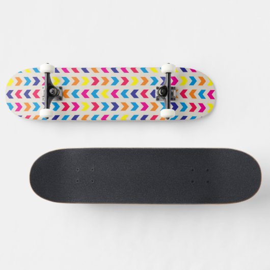 Aztec Chevron kleurrijk Persoonlijk Skateboard (Horizontaal)