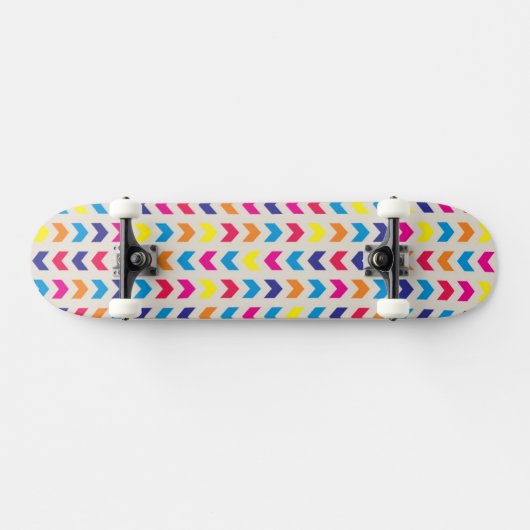 Aztec Chevron kleurrijk Persoonlijk Skateboard (Horizontaal)