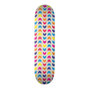 Aztec Chevron kleurrijk Persoonlijk Skateboard