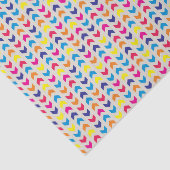 Aztec Chevron kleurrijk Tissuepapier (Detail)