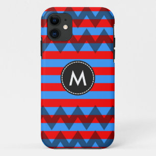 Aztec Chevron Stripes Pattern #10 iPhone 11 Hoesje