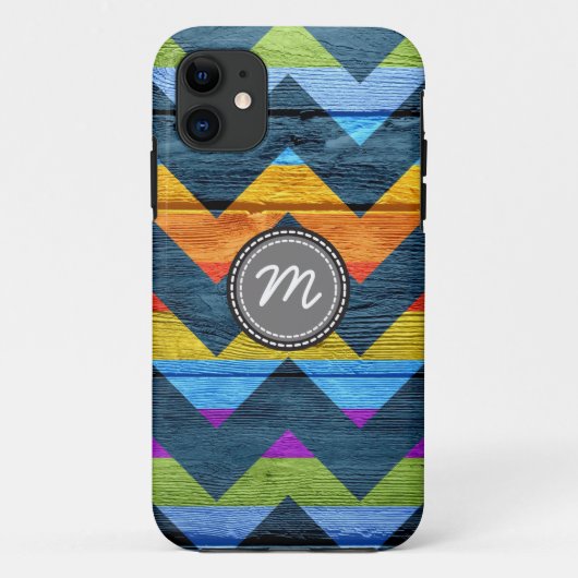Aztec chevron zigzag patroon #7 Case-Mate iPhone case (Achterkant)