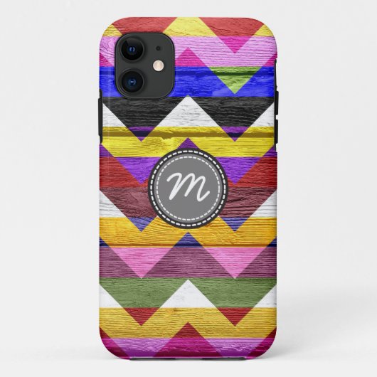 Aztec chevron zigzag patroon #8 Case-Mate iPhone case (Achterkant)