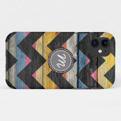 Aztec chevron zigzag patroon Case-Mate iPhone case (Achterkant (horizontaal))