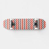 Aztec Chevron Zigzag Stripe Pattern 2 Persoonlijk Skateboard (Horizontaal)