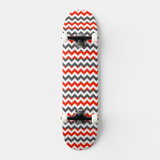 Aztec Chevron Zigzag Stripe Pattern 2 Persoonlijk Skateboard (Voorkant)