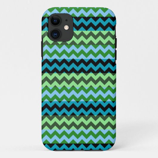 Aztec Chevron Zigzag Stripe Pattern 5 Case-Mate iPhone Case (Achterkant)