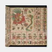 Aztec Codex Borbonicus Magneet (Voorkant)