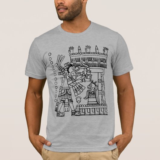 Aztec Codex uit de borgia-groep T-shirt (Voorkant)